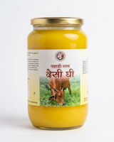Pahadi Desi Cow Ghee jar, hand-churned Bilona method, Himachal Pradesh