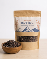 Himalayan Black Rice pack from Kangra Valley
