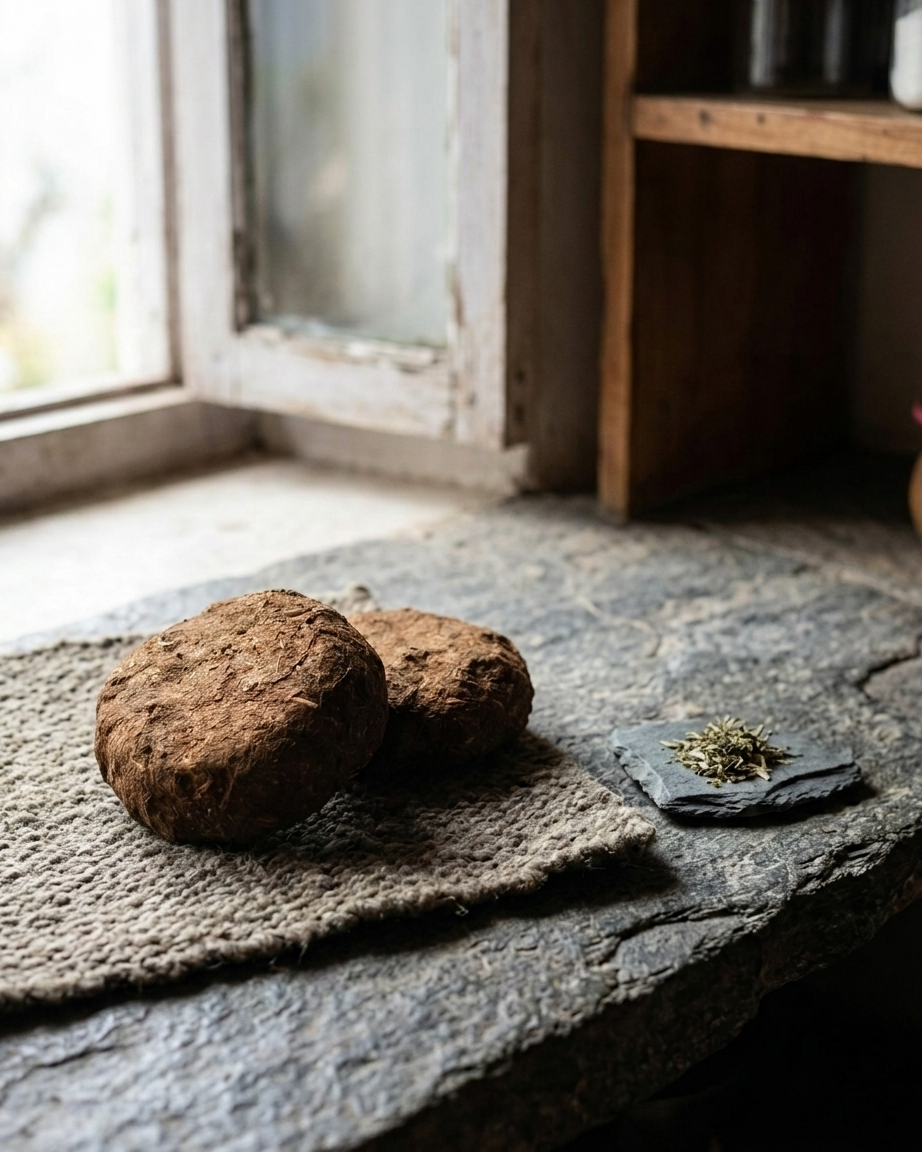 Cow Dung Cakes (Gobar k Uple)