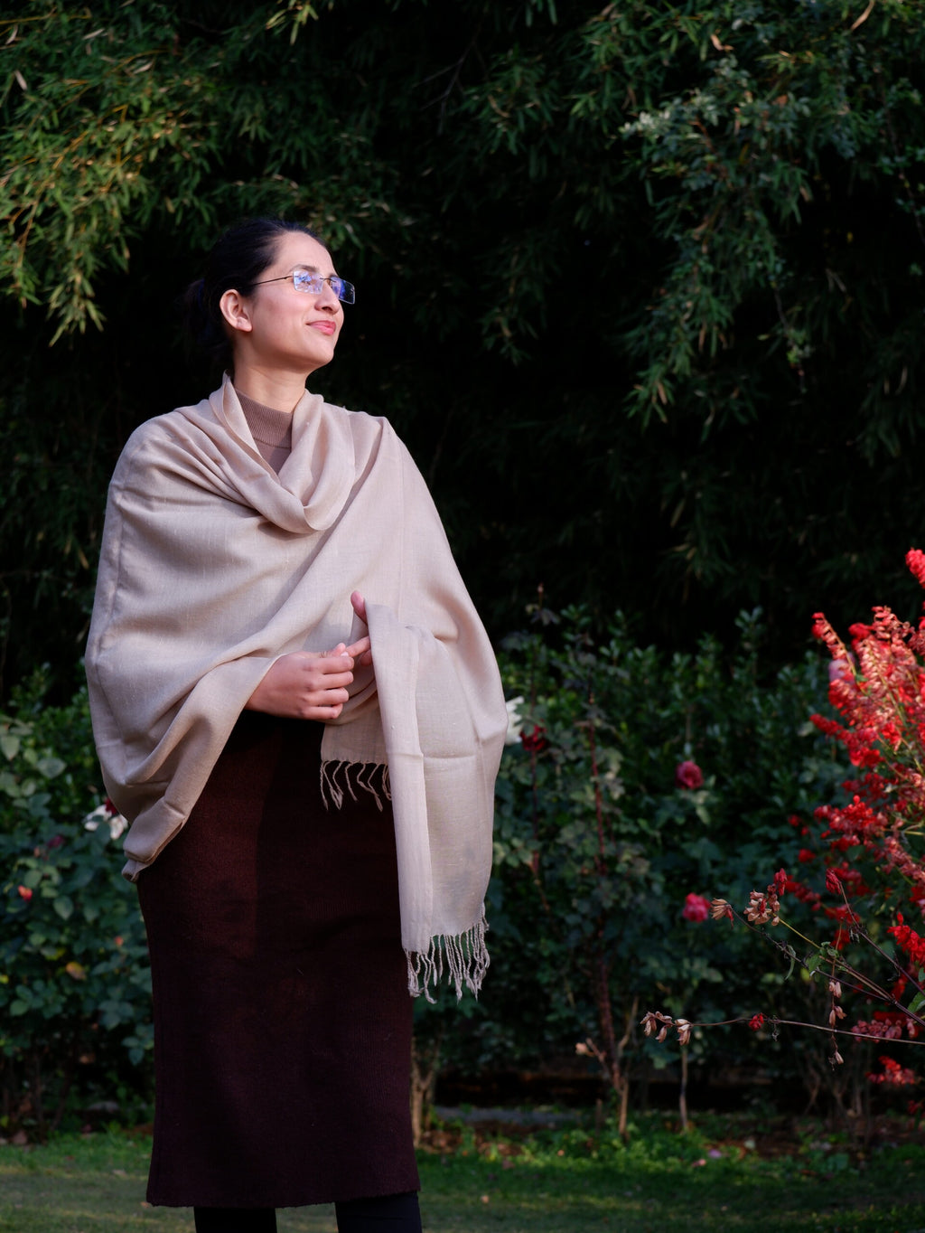 Angora Wool Stole