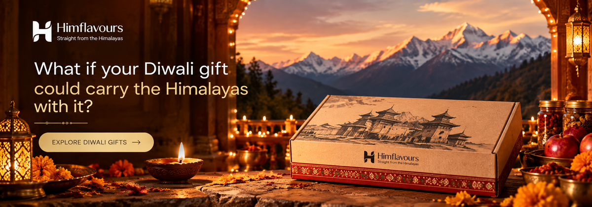 Himflavours Diwali gift hamper from the Himalayas