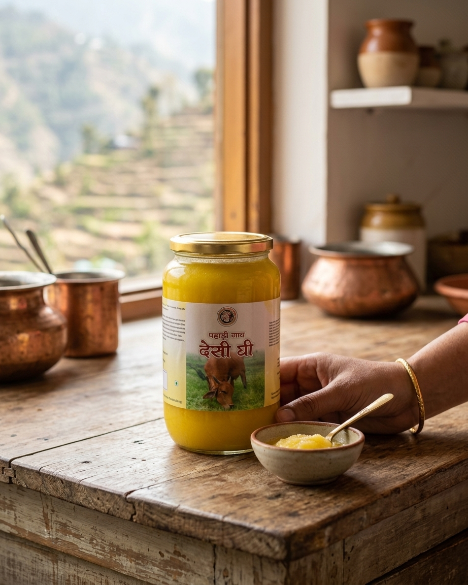 Pahadi Desi Cow Ghee