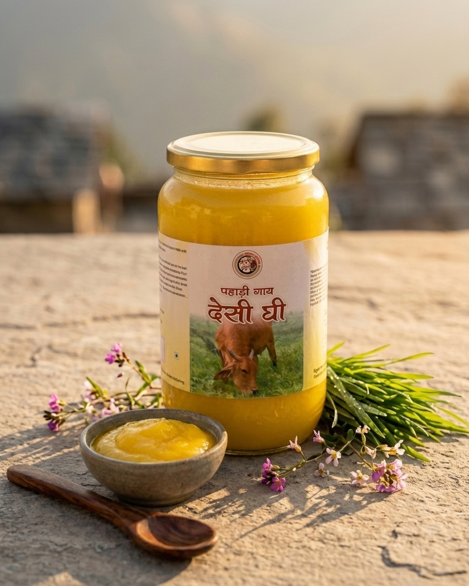 Pahadi Desi Cow Ghee