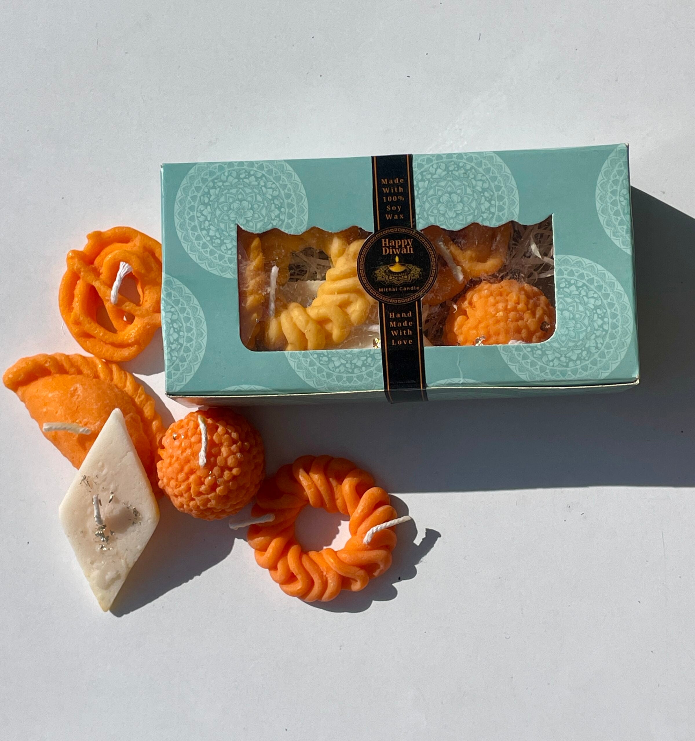 Festive Mithai Shaped Candles