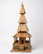 Hadimba Temple – Handcrafted Bamboo Wood Miniature
