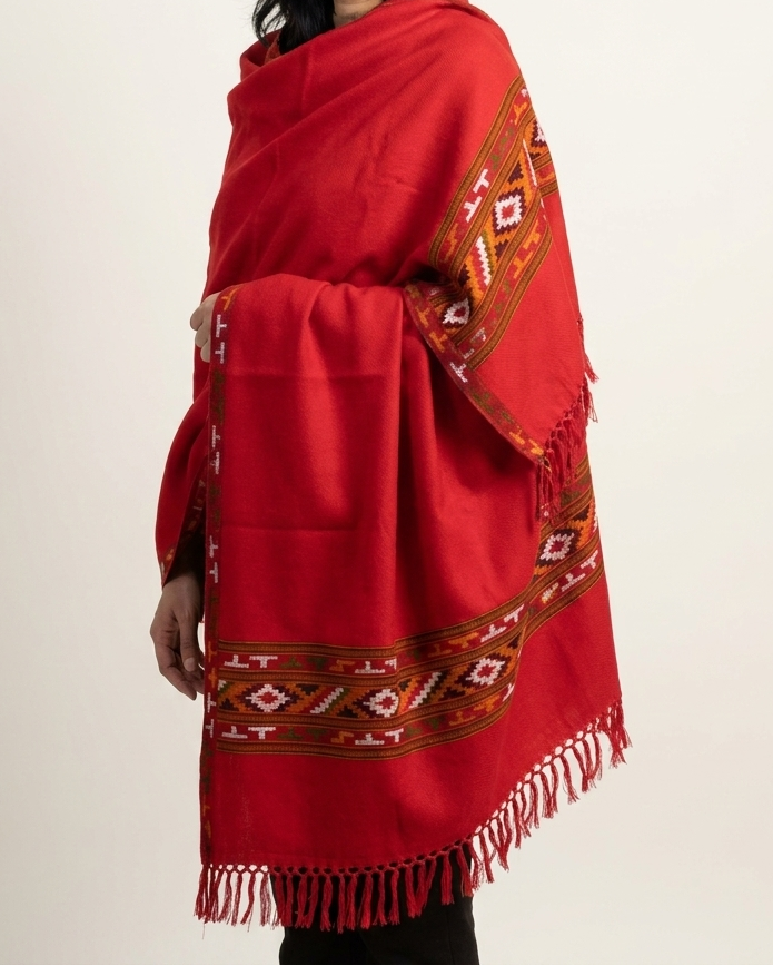 Kullu Handwoven Woollen Shawl