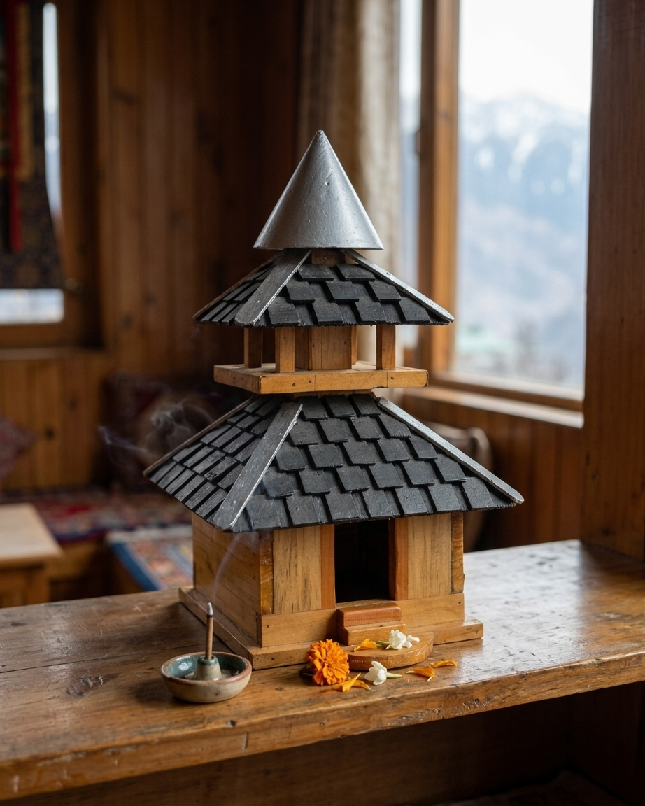 Prashar Rishi Temple Replica