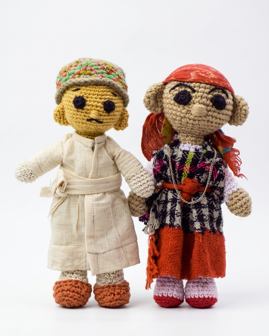 Pahadi Couple single male doll
