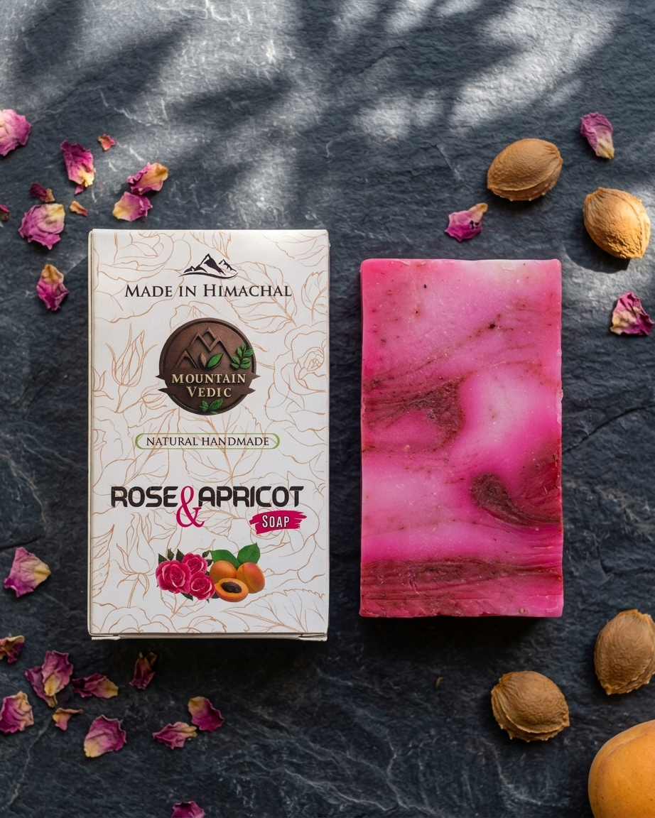 Rose & Apricot Handmade Soap
