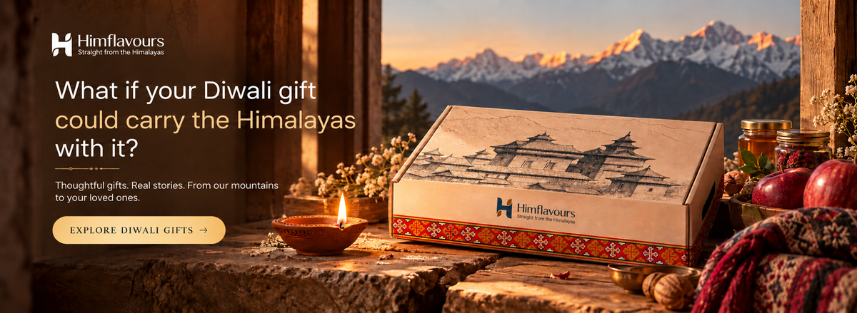 Himflavours Diwali gift hamper from the Himalayas