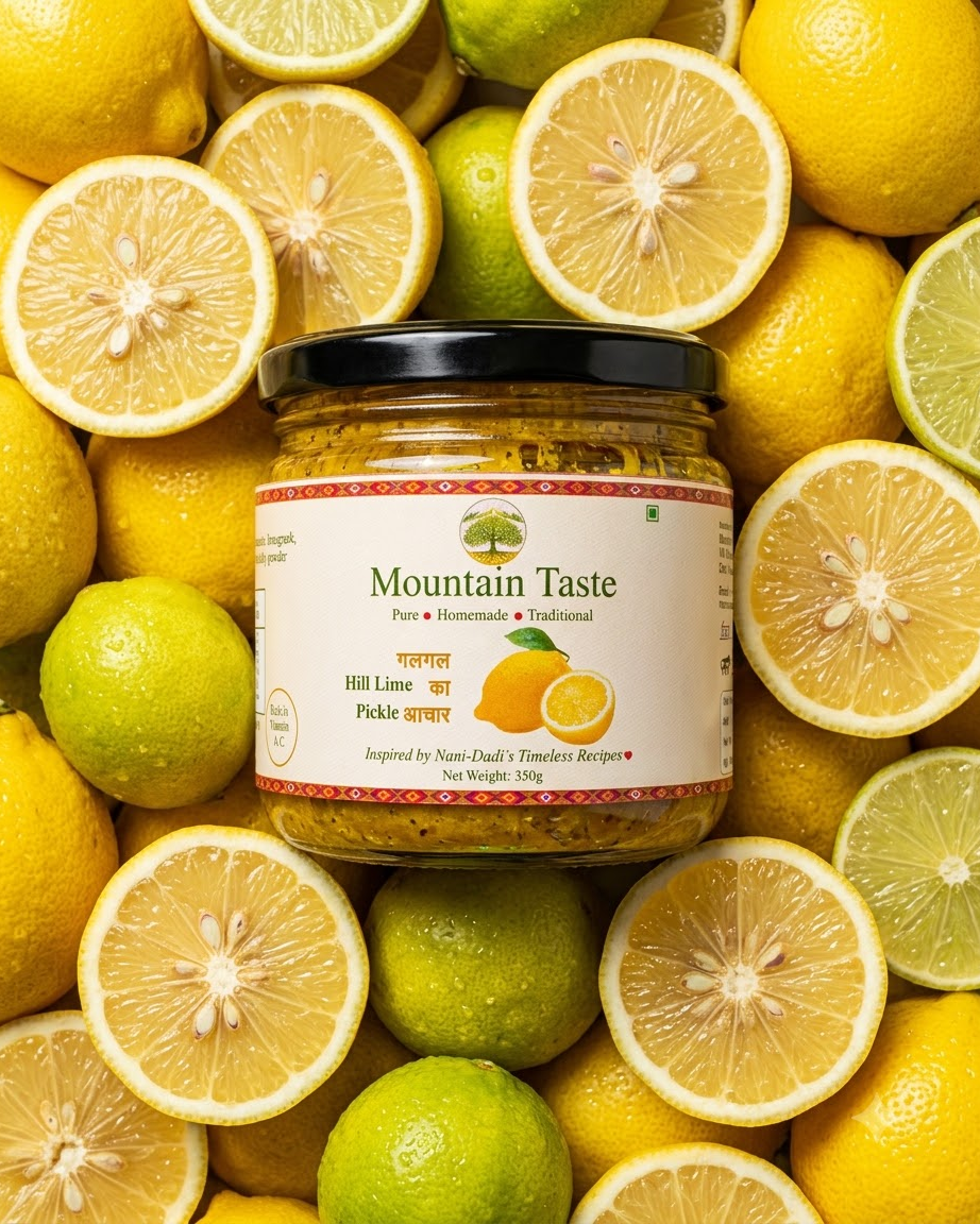 Himachali galgal (hill lime) pickle with Pahadi spices and mustard oil – Himflavours