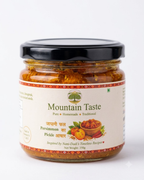 Japani Phal persimmon pickle 350 g jar – homemade Pahadi pickle from Kullu – Himflavours
