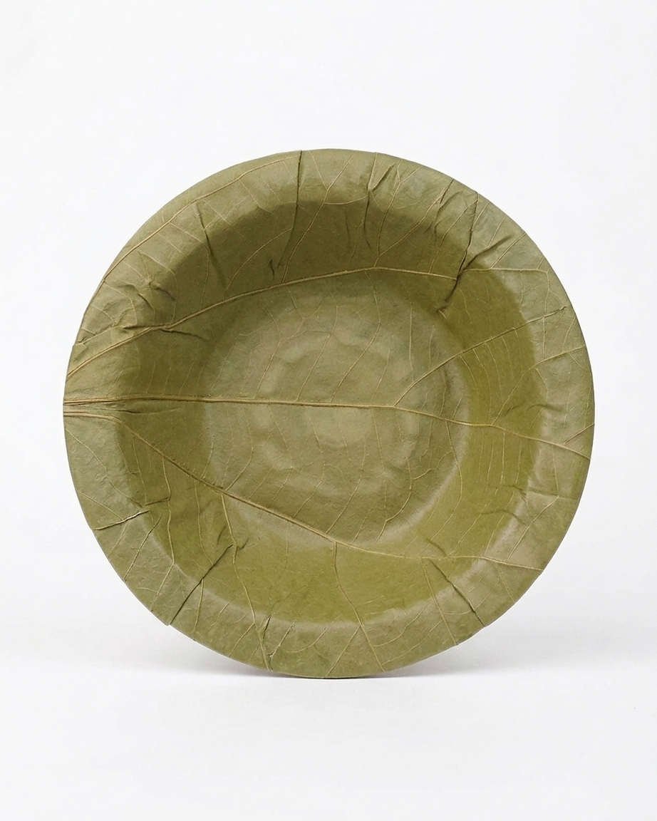 Plastic-Free Taur Leaf Bowls