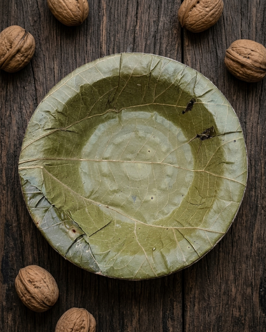 Plastic-Free Taur Leaf Bowls