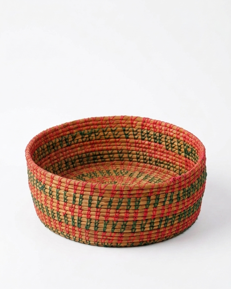 Pine needle basket