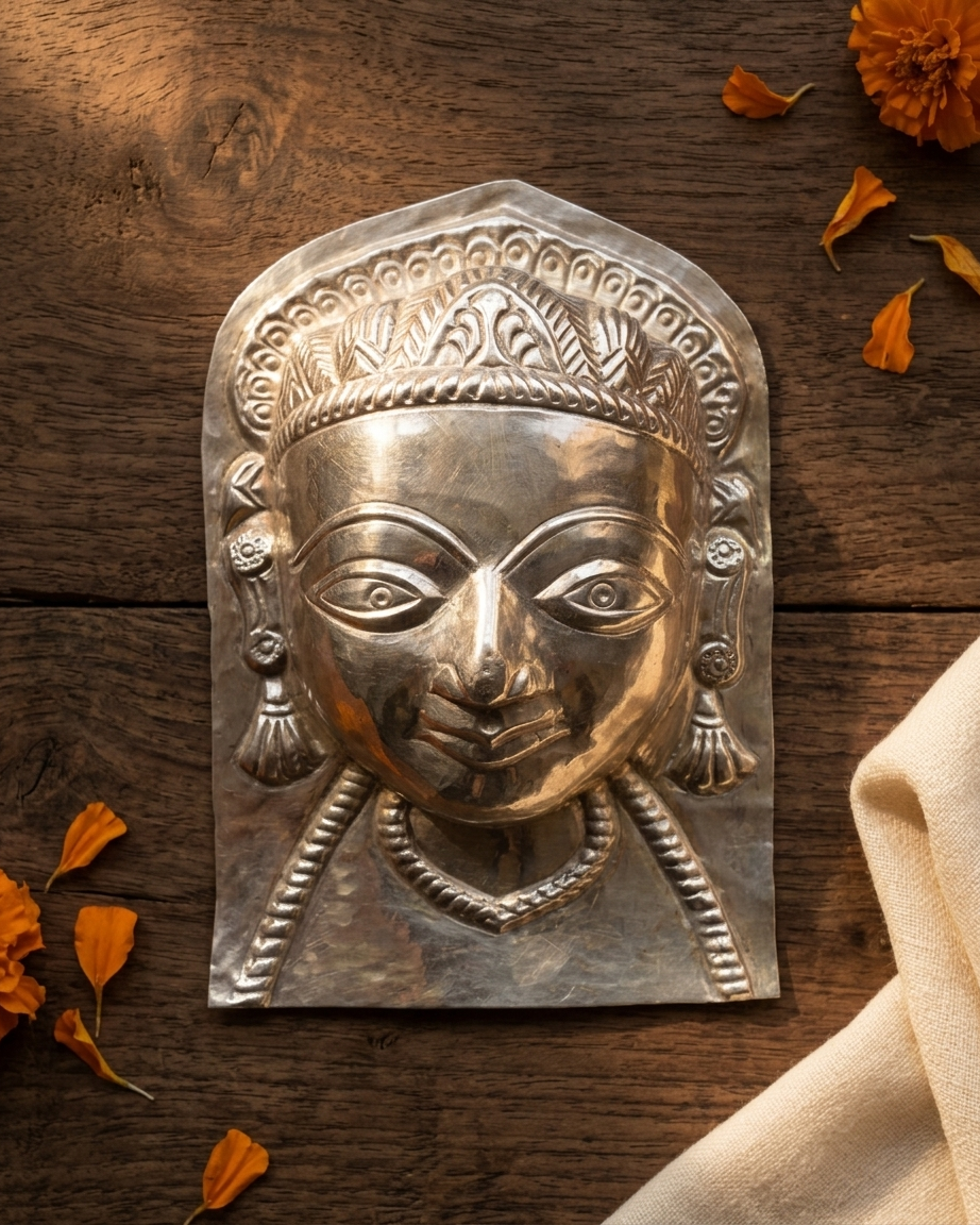 Devta Mukh Metalcraft – A Divine Symbol of Blessings