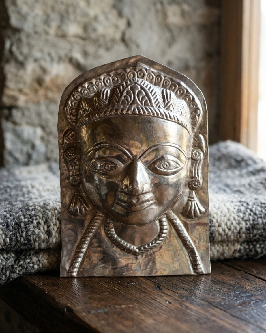 Devta Mukh Metalcraft – A Divine Symbol of Blessings