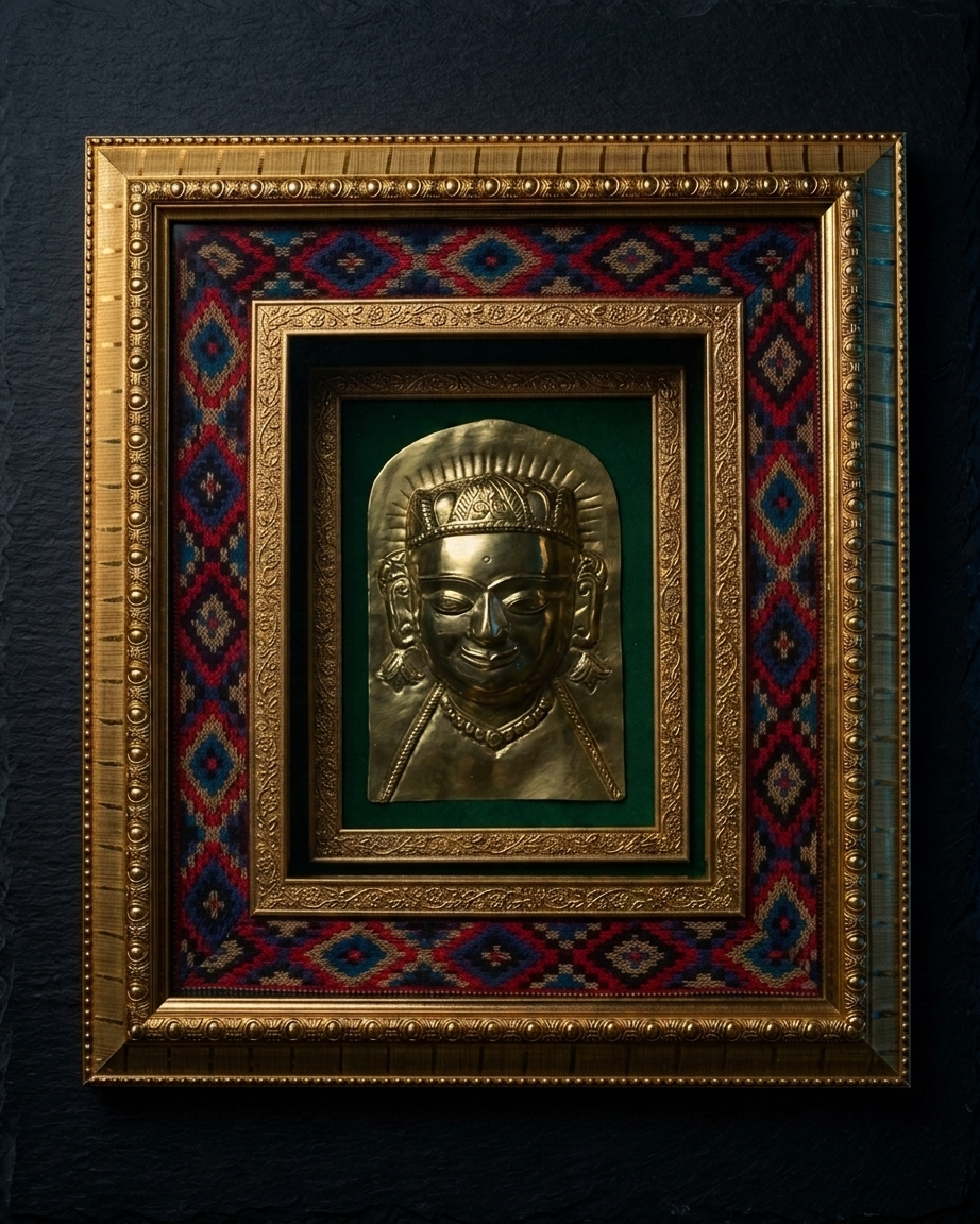 Devta Mukh Metalcraft – A Divine Symbol of Blessings