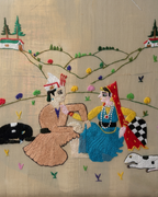 Chamba Rumal : Gaddi theme