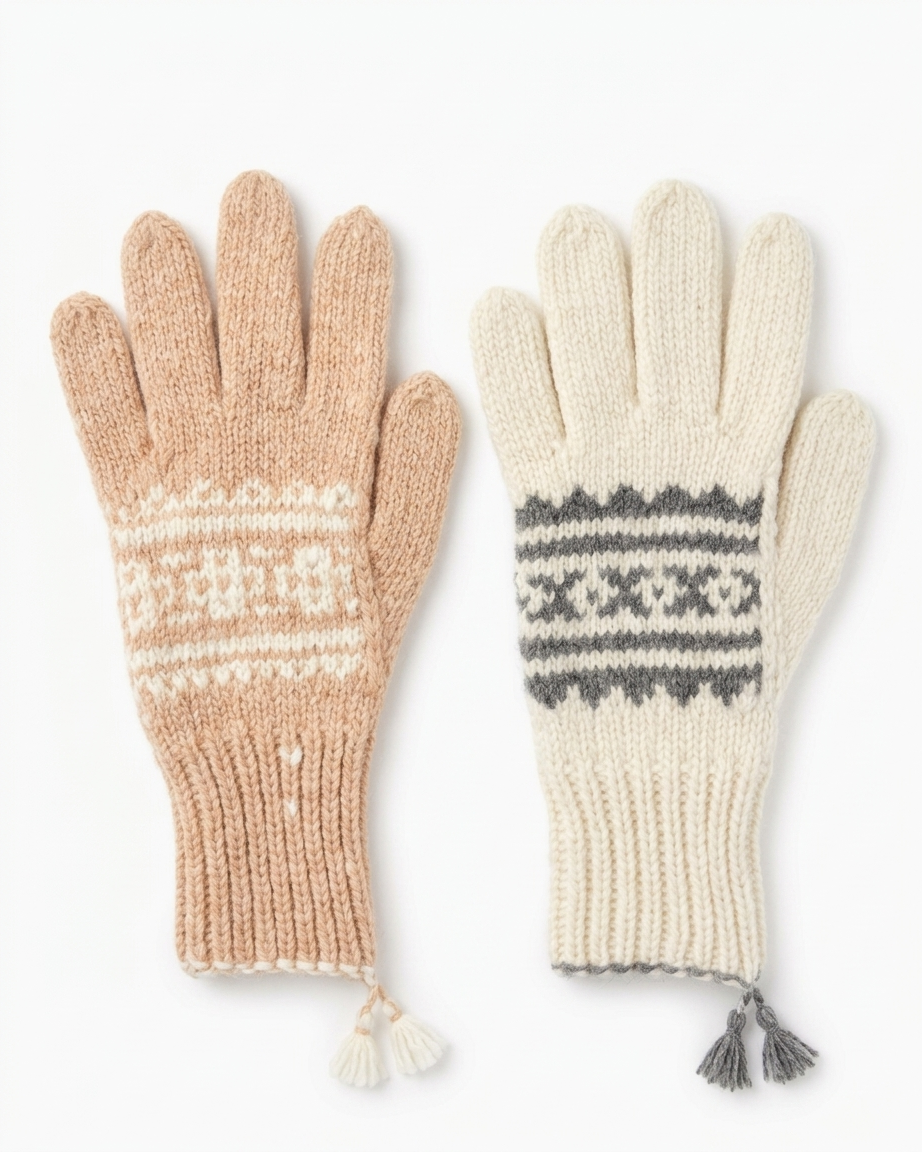 Angora Wool Gloves