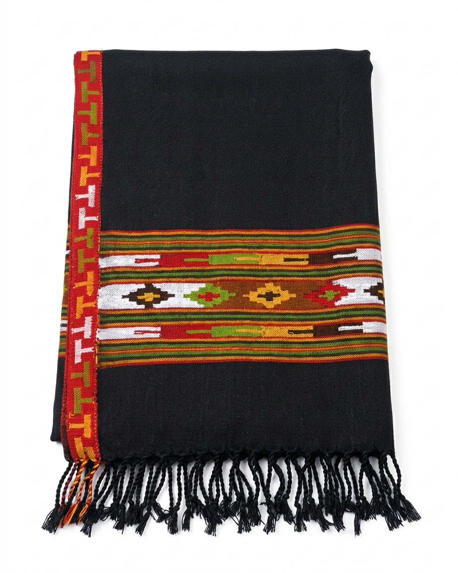 Pure Sheep Wool Kullu Shawl