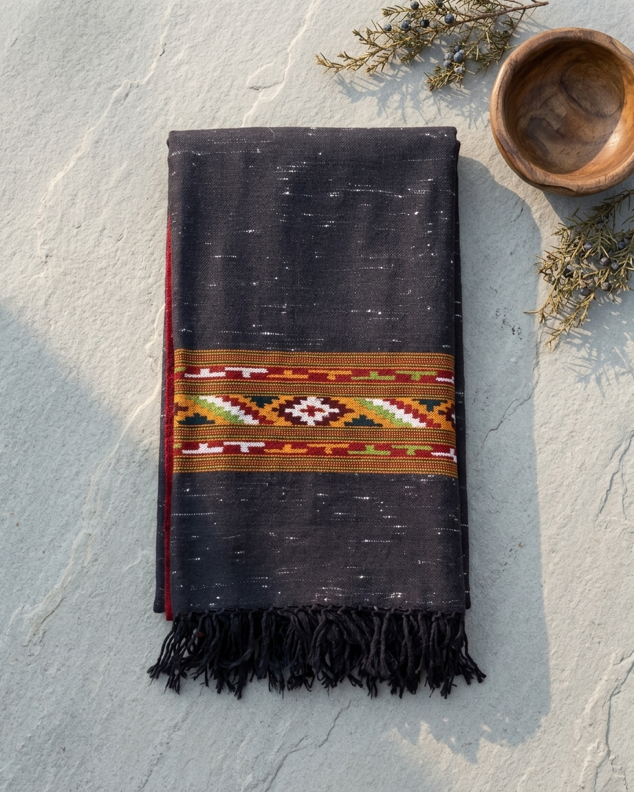 Dotted Kullu Shawl