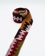 Kangu Design Kullu Patti – Handwoven Geometric Fabric Trim (2.5 cm)
