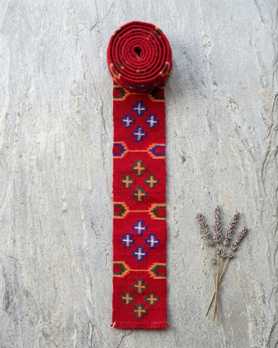 Kinnauri "Fool" Design Border Patti