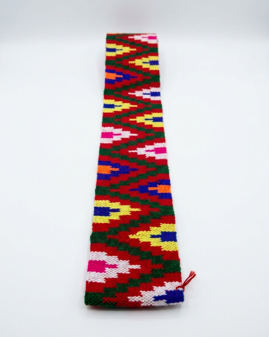 Kullu Border Patti – Traditional Geometric Fabric Trim (8.5 cm)