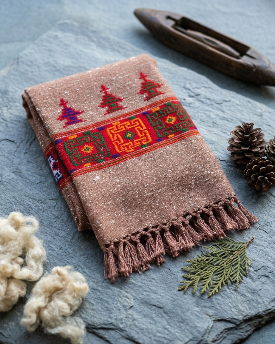 Kinnauri Handwoven Muffler