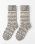 Angora White socks detail