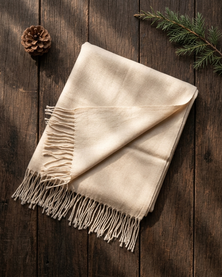 Angora Wool Stole