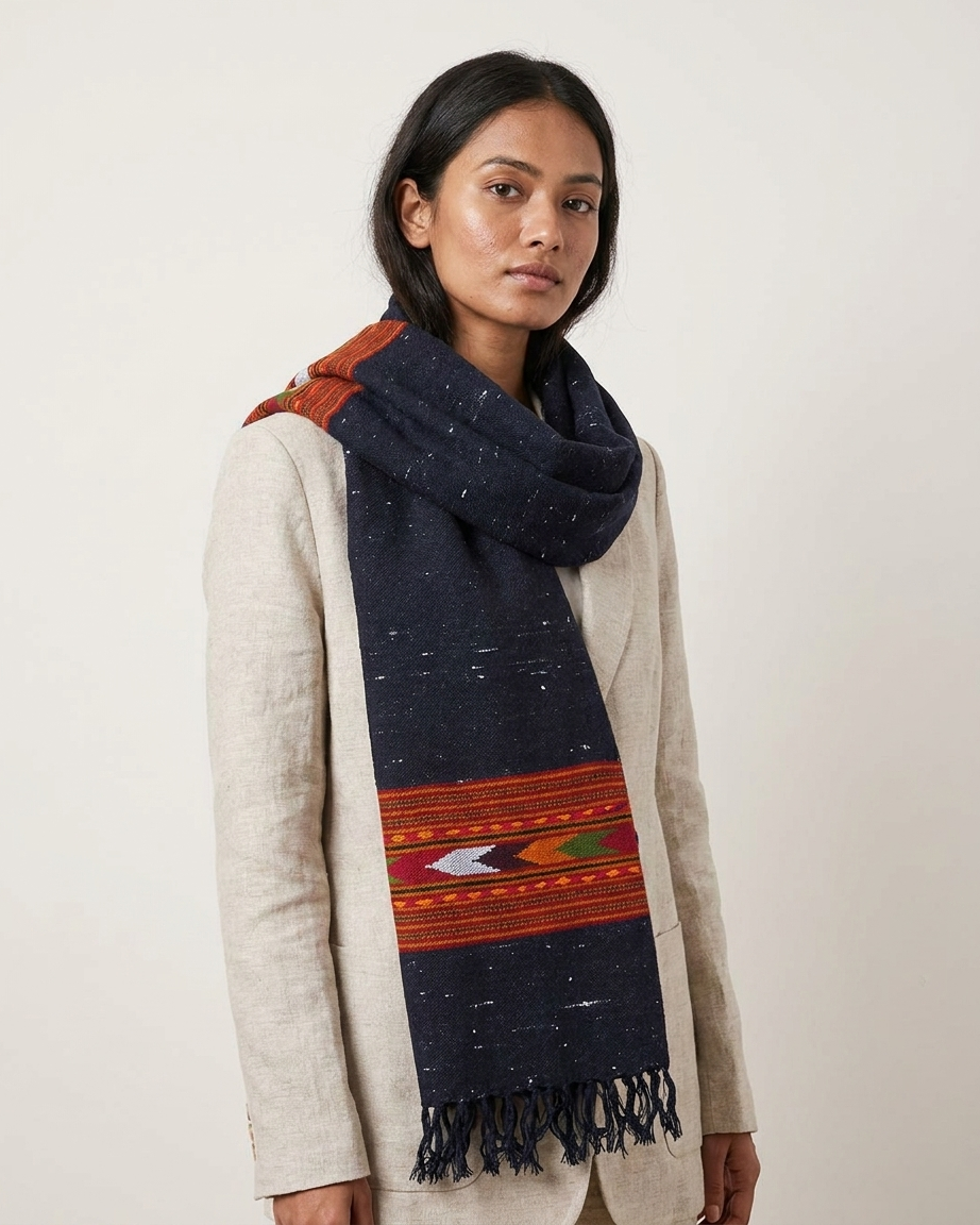 Handwoven Woollen Muffler