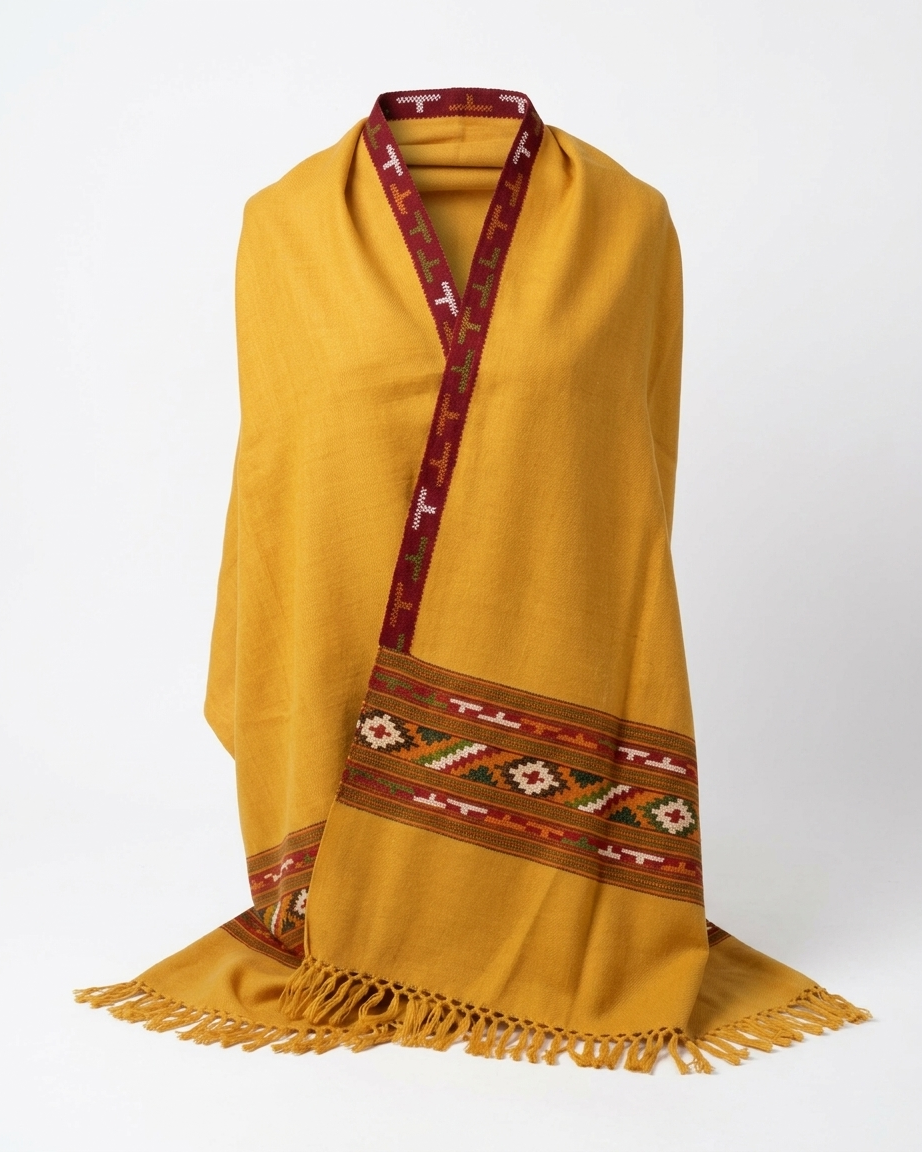 Kullu Handwoven Woollen Shawl