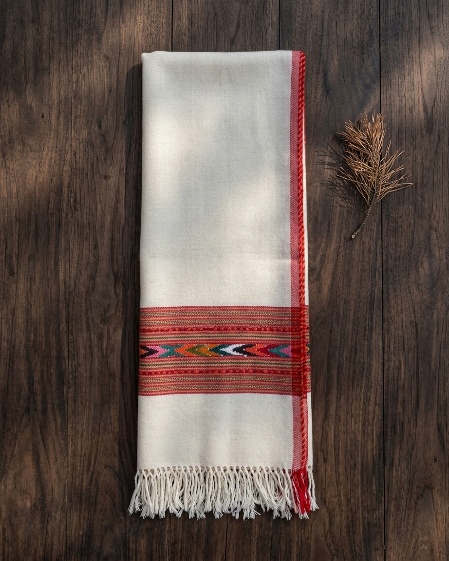 Kullu Handwoven Woollen Stole