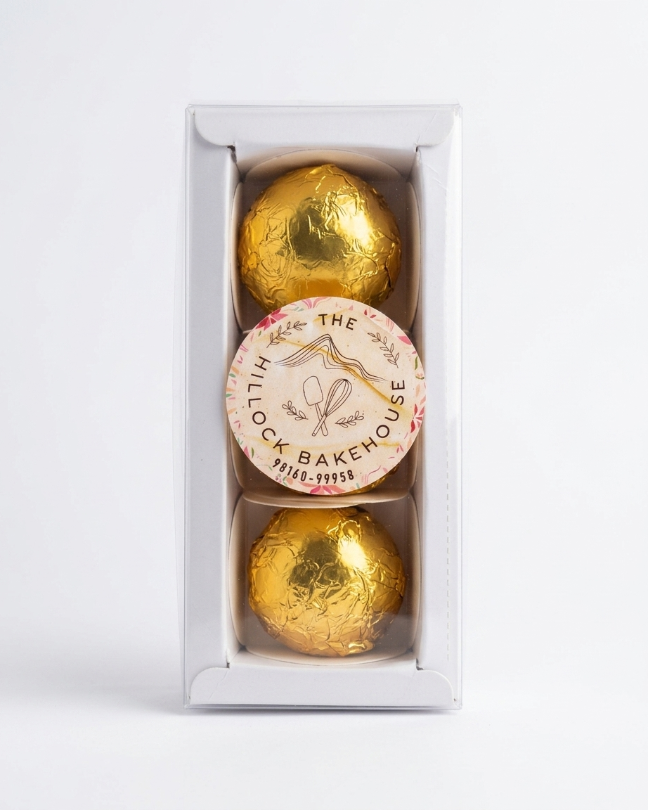 Artisanal Chocolate Rounds (Pack of 3)
