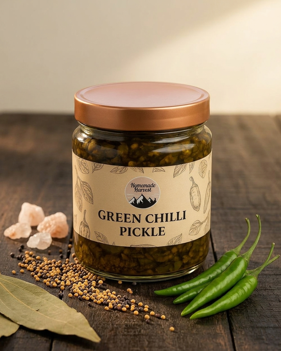 Himachali Green Chilli Pickle