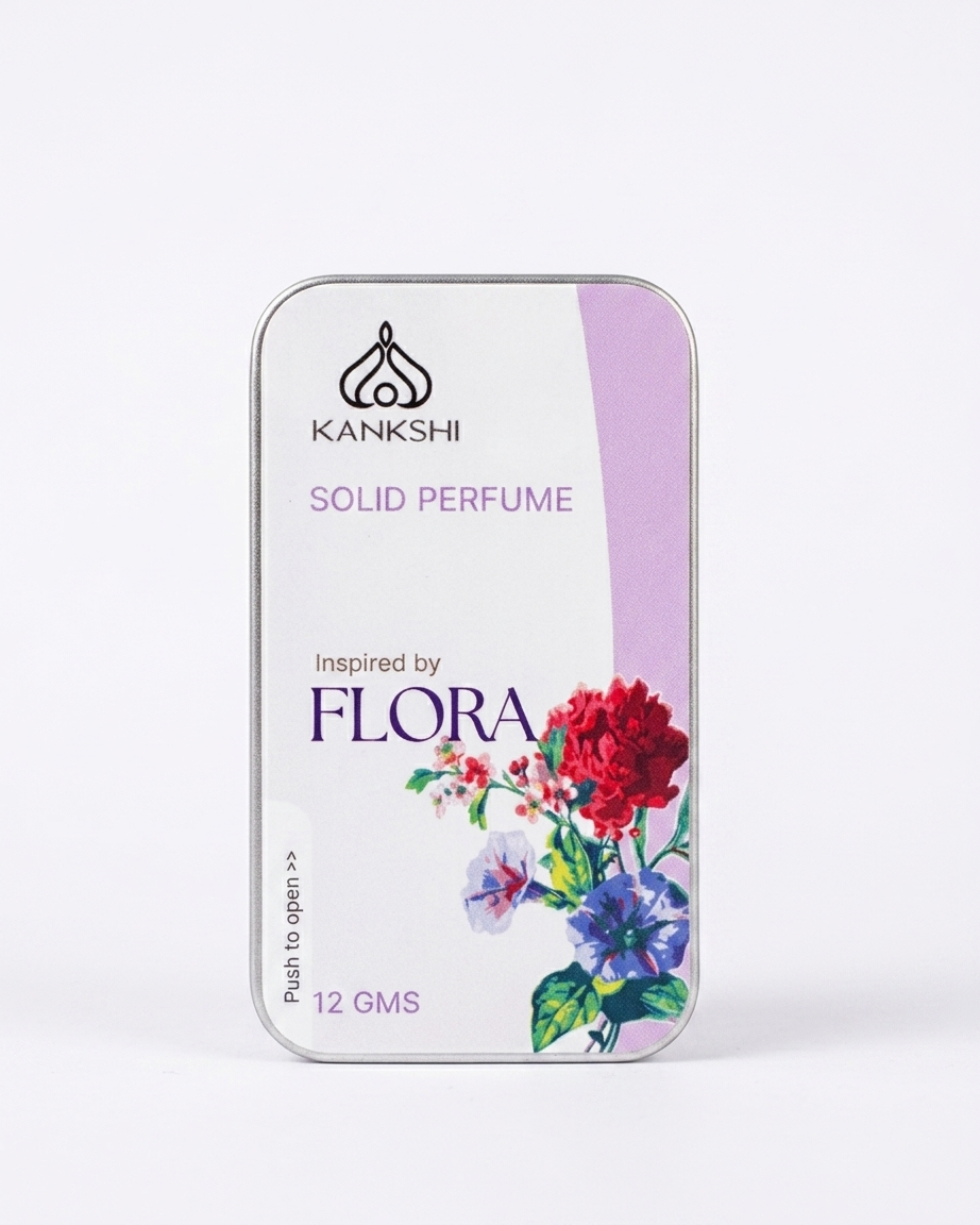 Kankshi Solid Perfume – Natural Beeswax Fragrance Balm