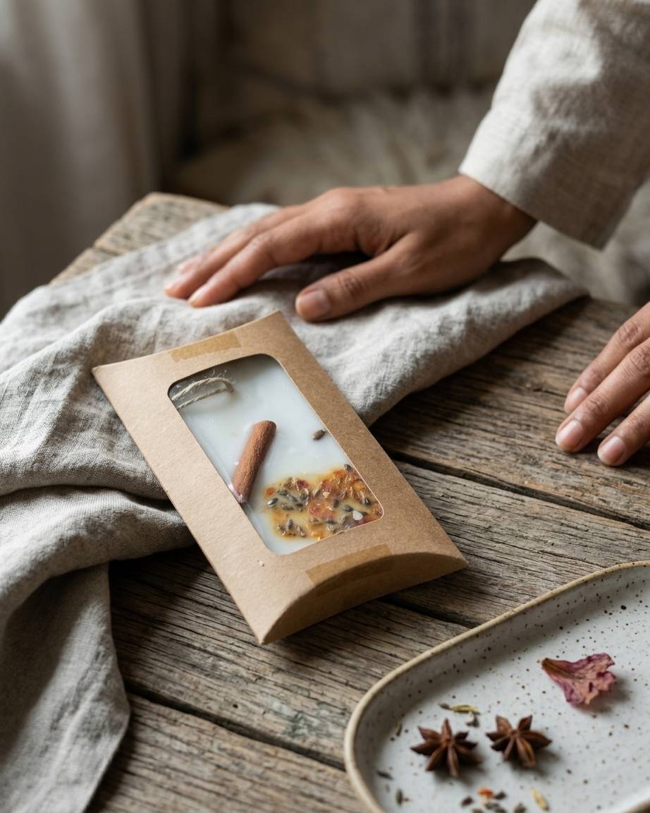 Himflavours Soya Wax Fragrance Sachet – Natural Himalayan Closet Freshener