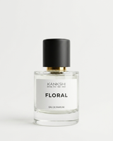 Floral Eau de Parfum bottle by Kankshi, Kangra