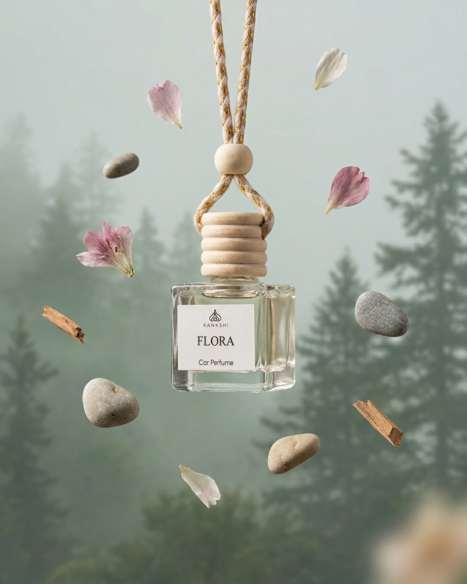 Kankshi Premium Car Perfume – Himalayan Diffuser