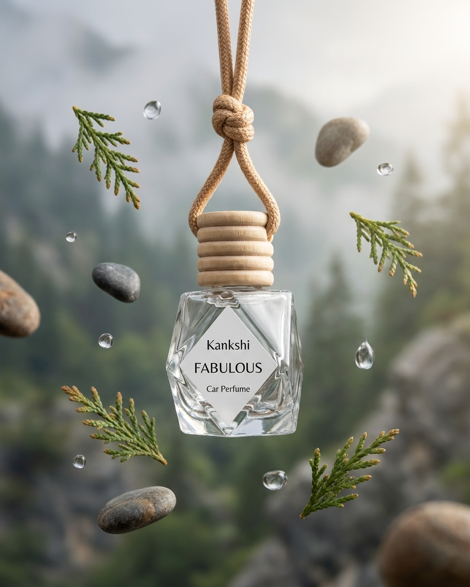 Kankshi Premium Car Perfume – Himalayan Diffuser