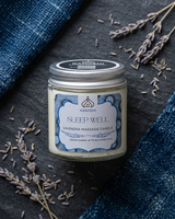 Sleep Well Lavender Massage Candle by Kankshi