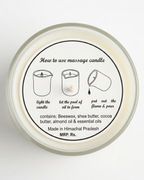 Kankshi Love Easy Rose Massage Candle – Handpoured Aromatherapy
