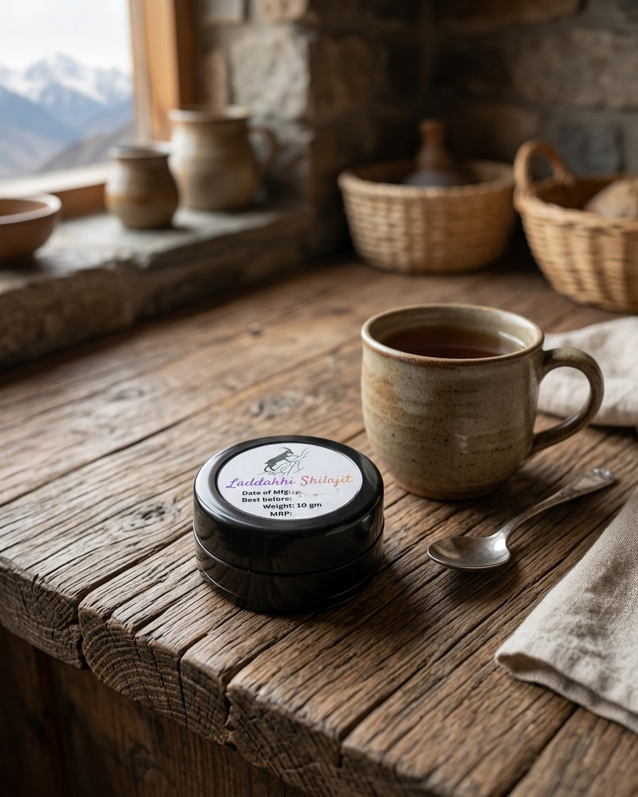 Pure Himalayan Shilajit – 10g Premium Resinous Extract