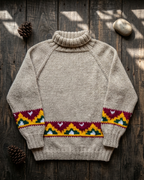 Kullu Patti Hand Knitted Sweater (Merino Wool)