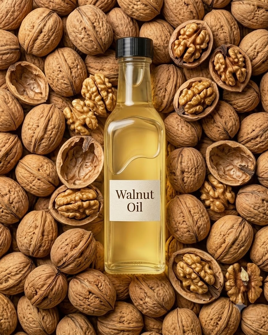 Himachali walnut oil for dry skin and winter care – pure, no added fragrance – Himflavours