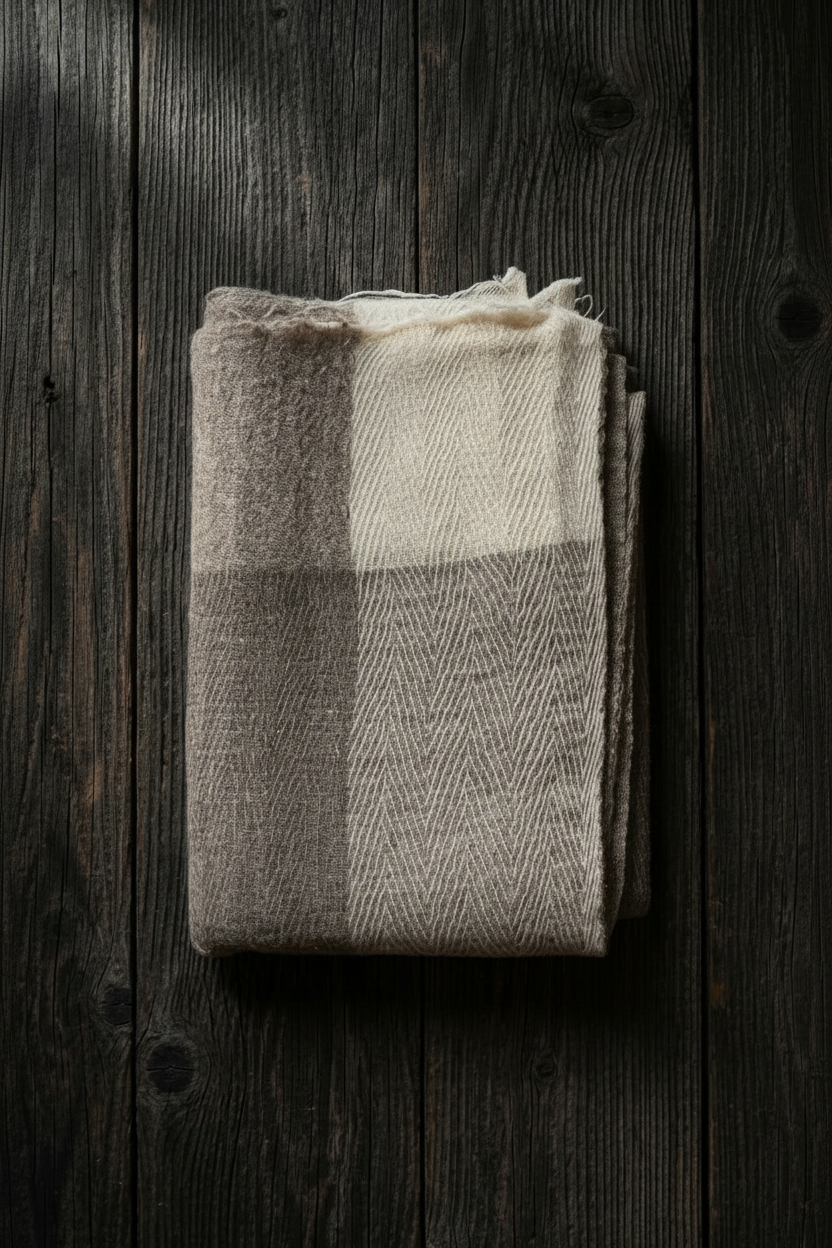 Pure Angora Wool Stole